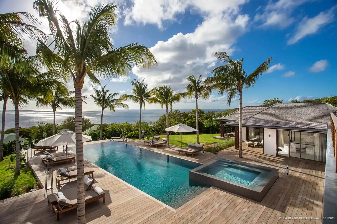 Villa with pool in St Barth