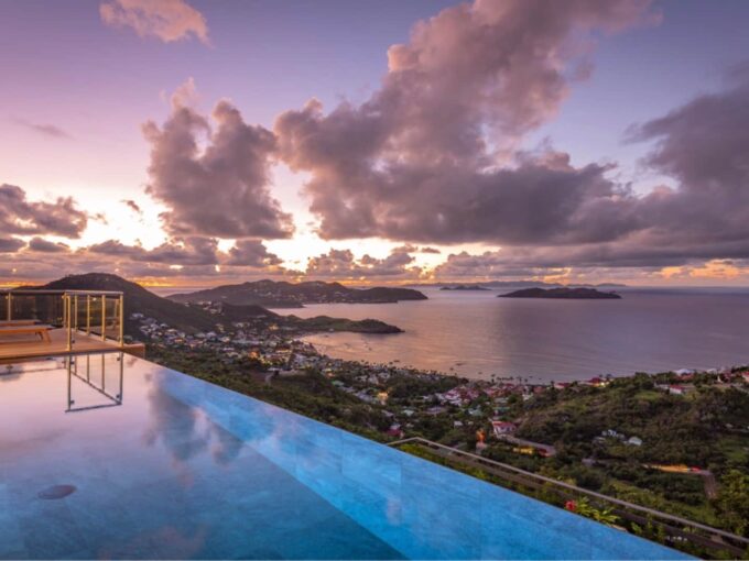 luxury villas ocean view st barts